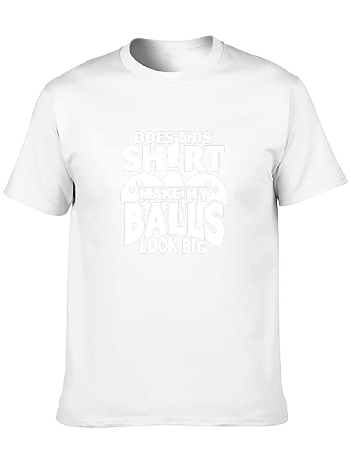 Funny Balls Graphic Tee - Black T-Shirt