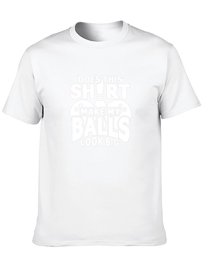 Funny Balls Graphic Tee - Black T-Shirt