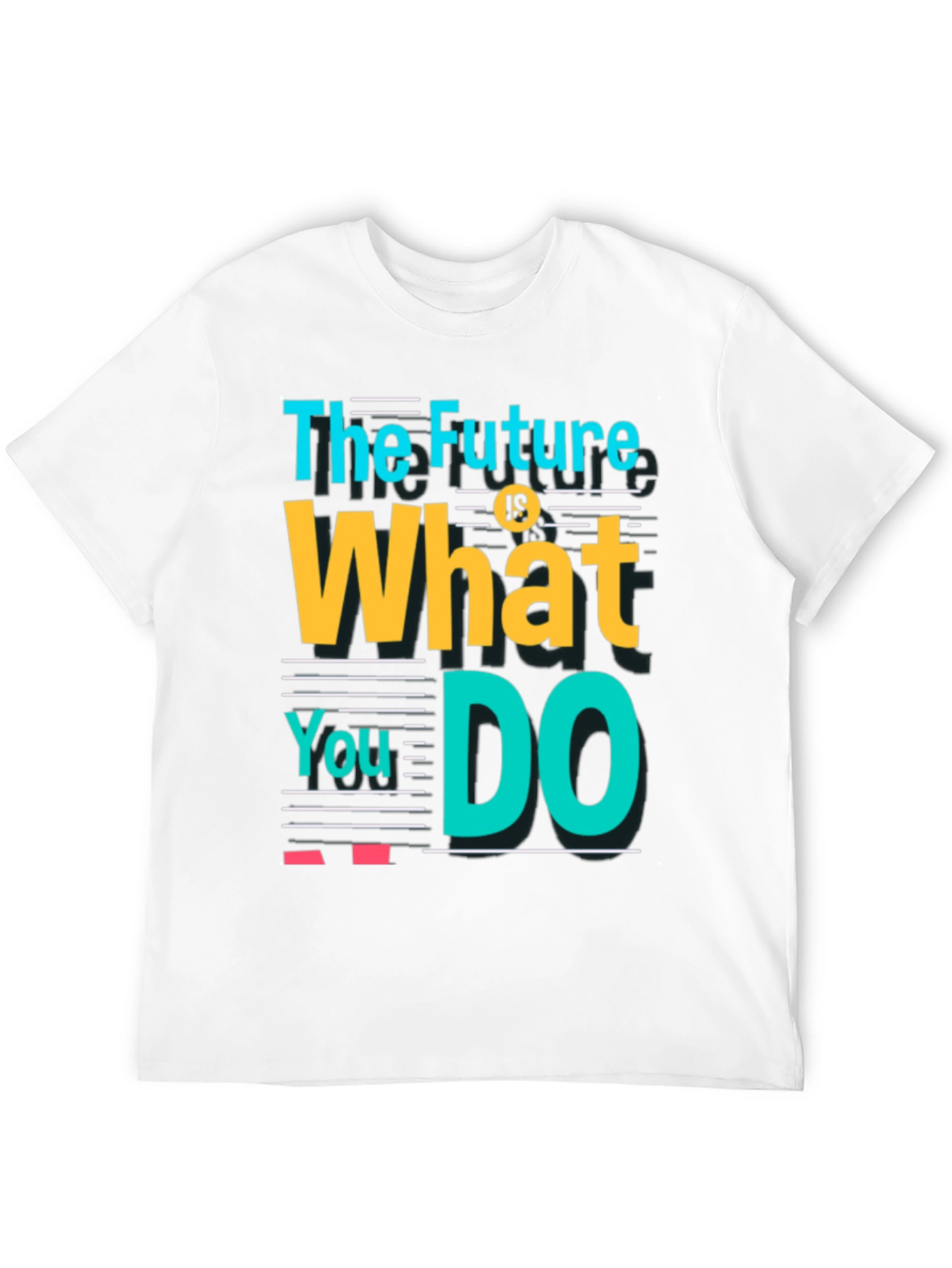 Motivational Graphic Tee - Future is What You Do