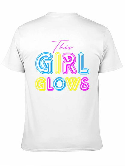 This Girl Glows Neon Graphic T-Shirt