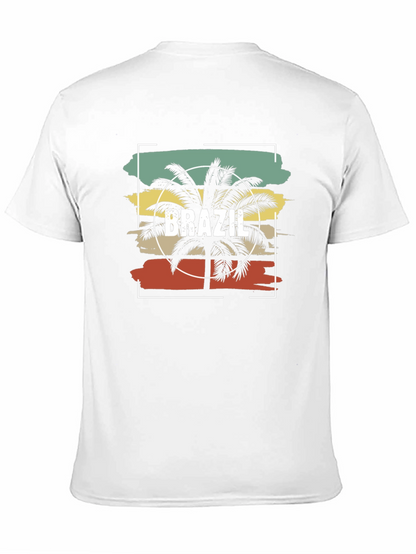 Retro Brazil Palm Tree T-Shirt