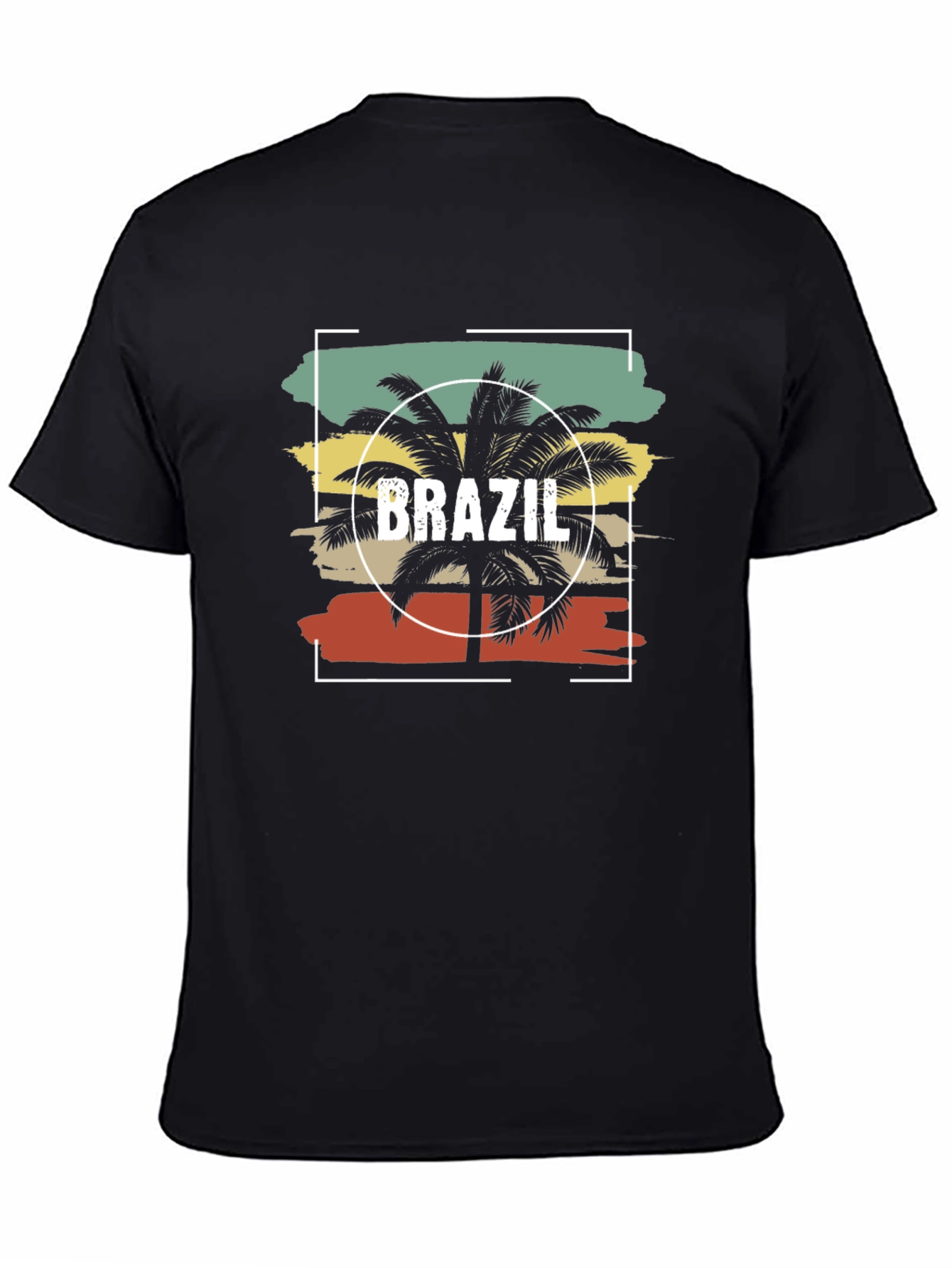 Retro Brazil Palm Tree T-Shirt
