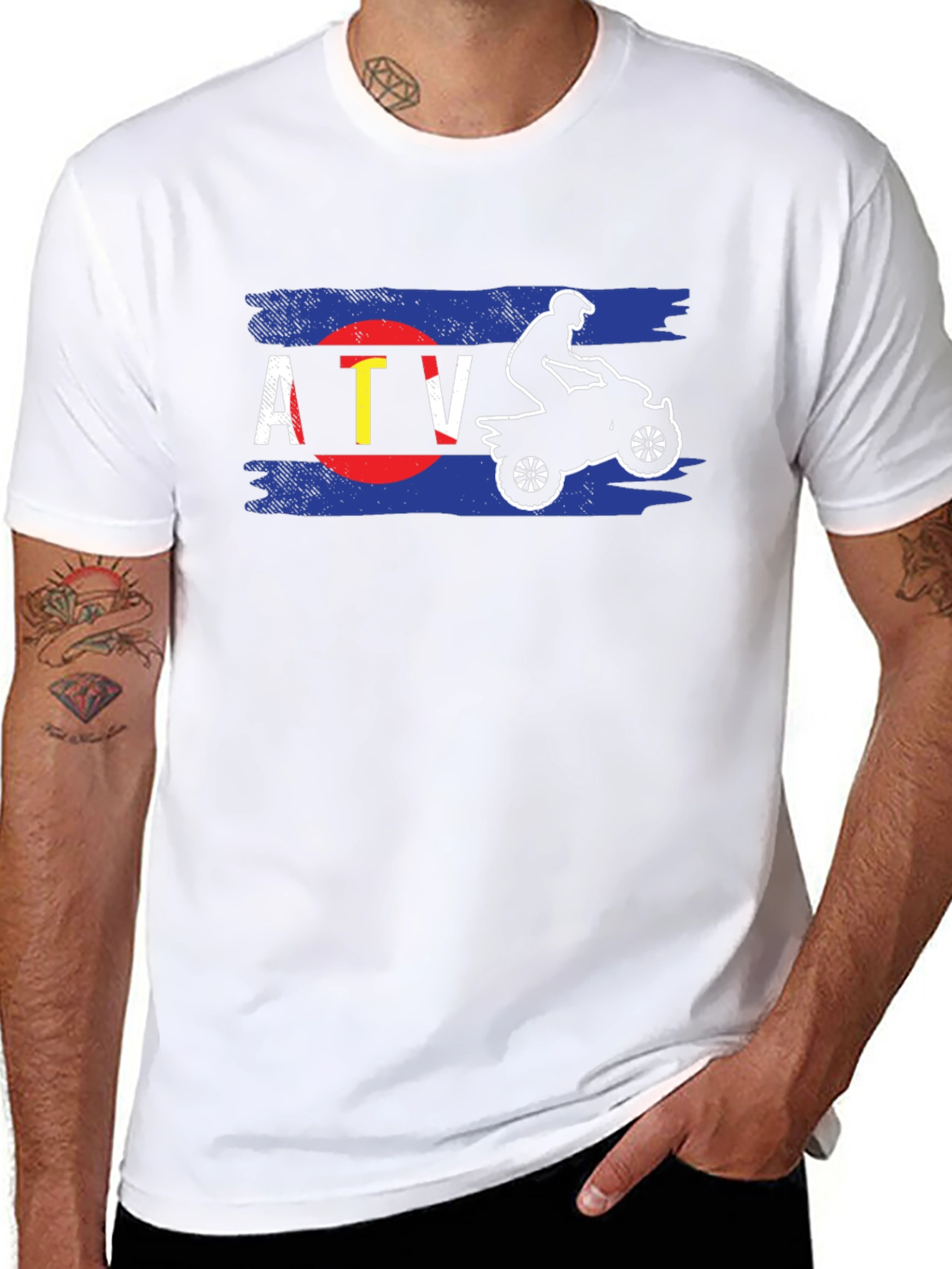 ATV Rider Graphic Tee - Adventure Time!