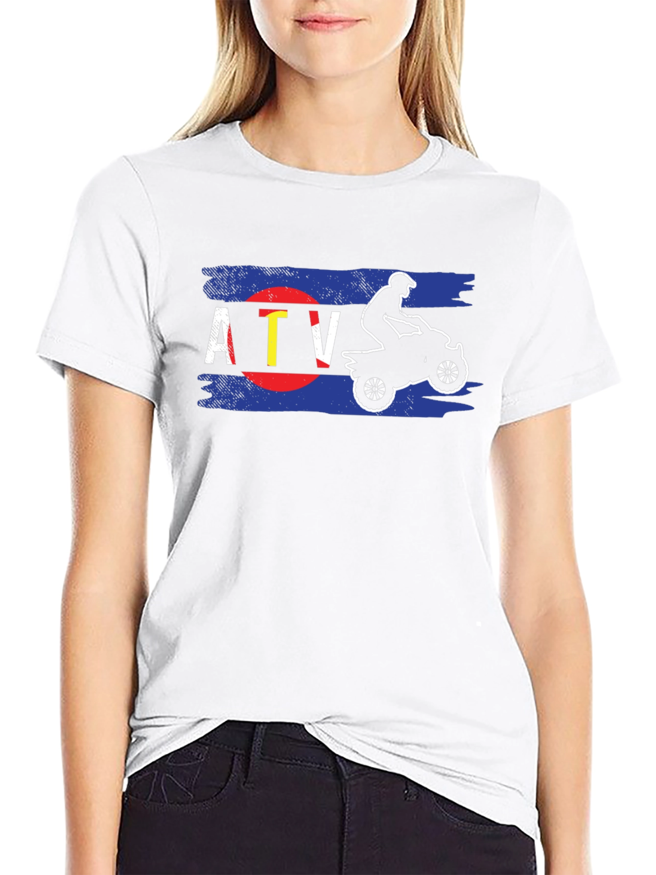 ATV Rider Graphic Tee - Adventure Time!