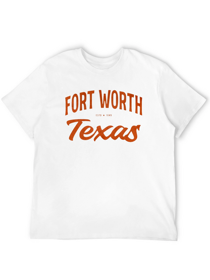 Fort Worth Texas T-Shirt Black