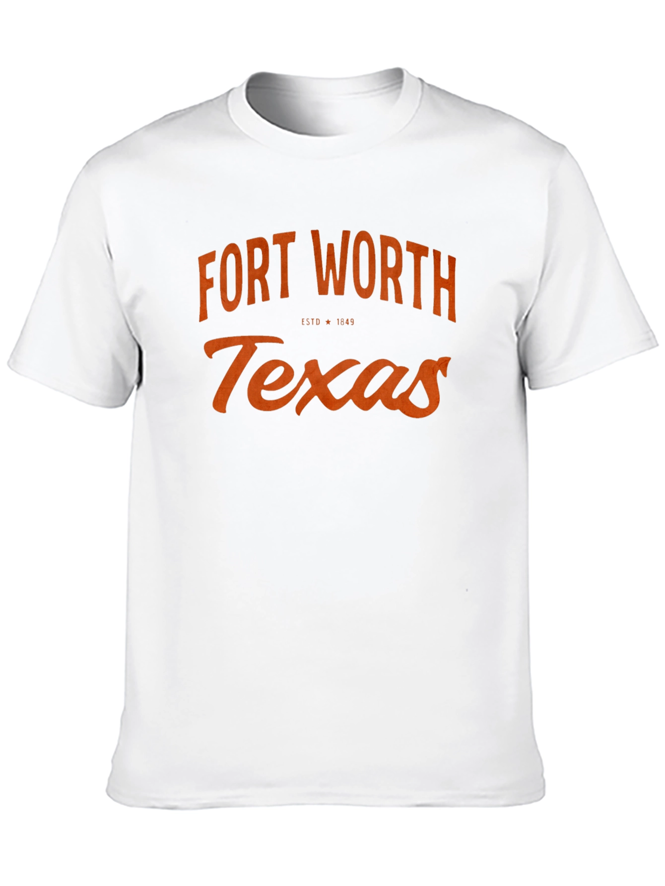 Fort Worth Texas T-Shirt Black