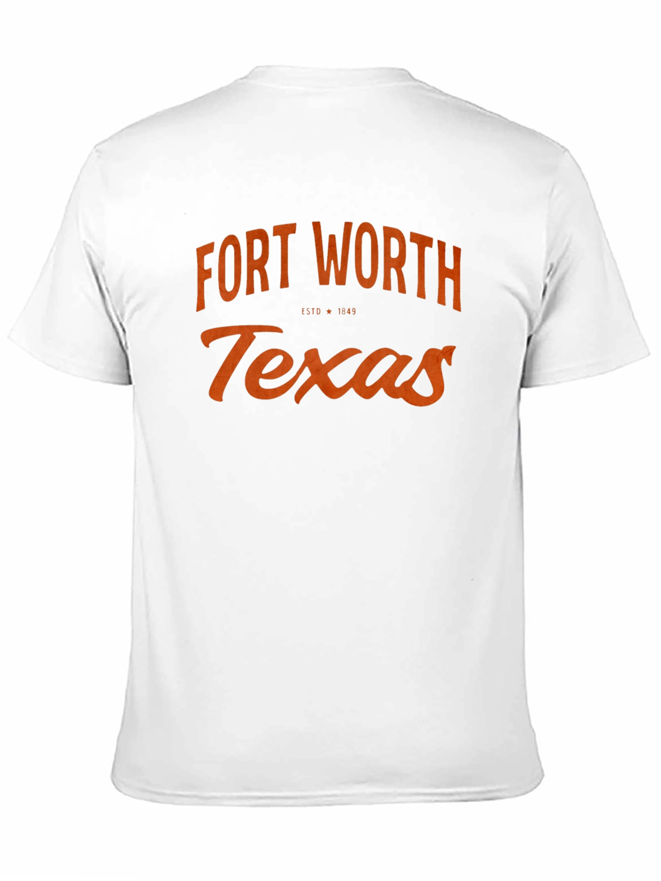 Fort Worth Texas T-Shirt Black