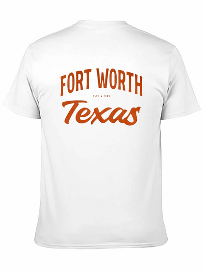 Fort Worth Texas T-Shirt Black
