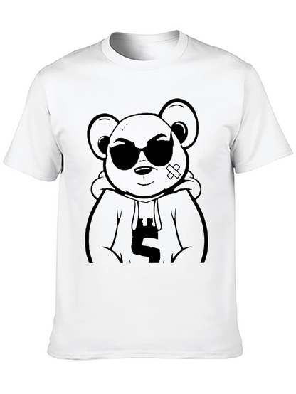 Cool Bear Graphic Tee - Black T-Shirt