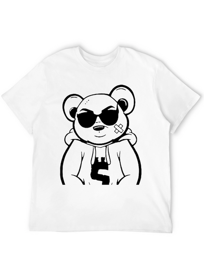 Cool Bear Graphic Tee - Black T-Shirt