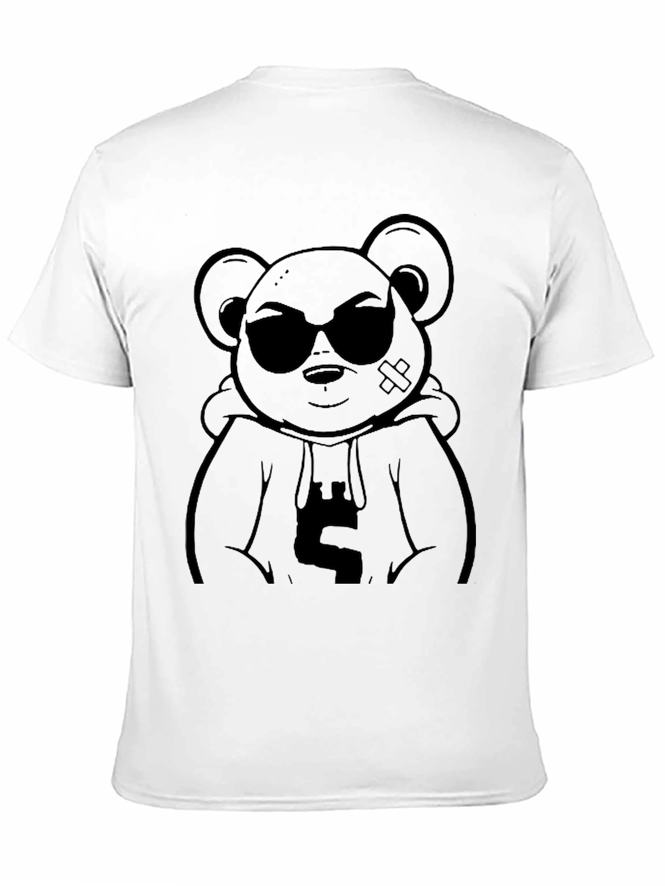 Cool Bear Graphic Tee - Black T-Shirt