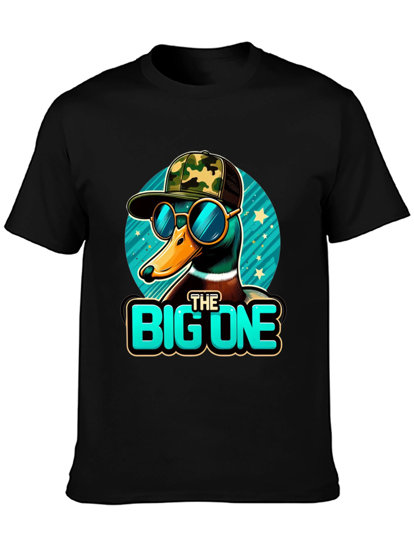 The Big One Duck Graphic T-Shirt