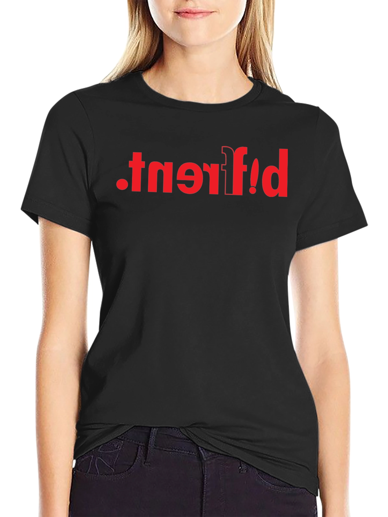 Different T-Shirt Novelty Graphic Tee Casual Wear