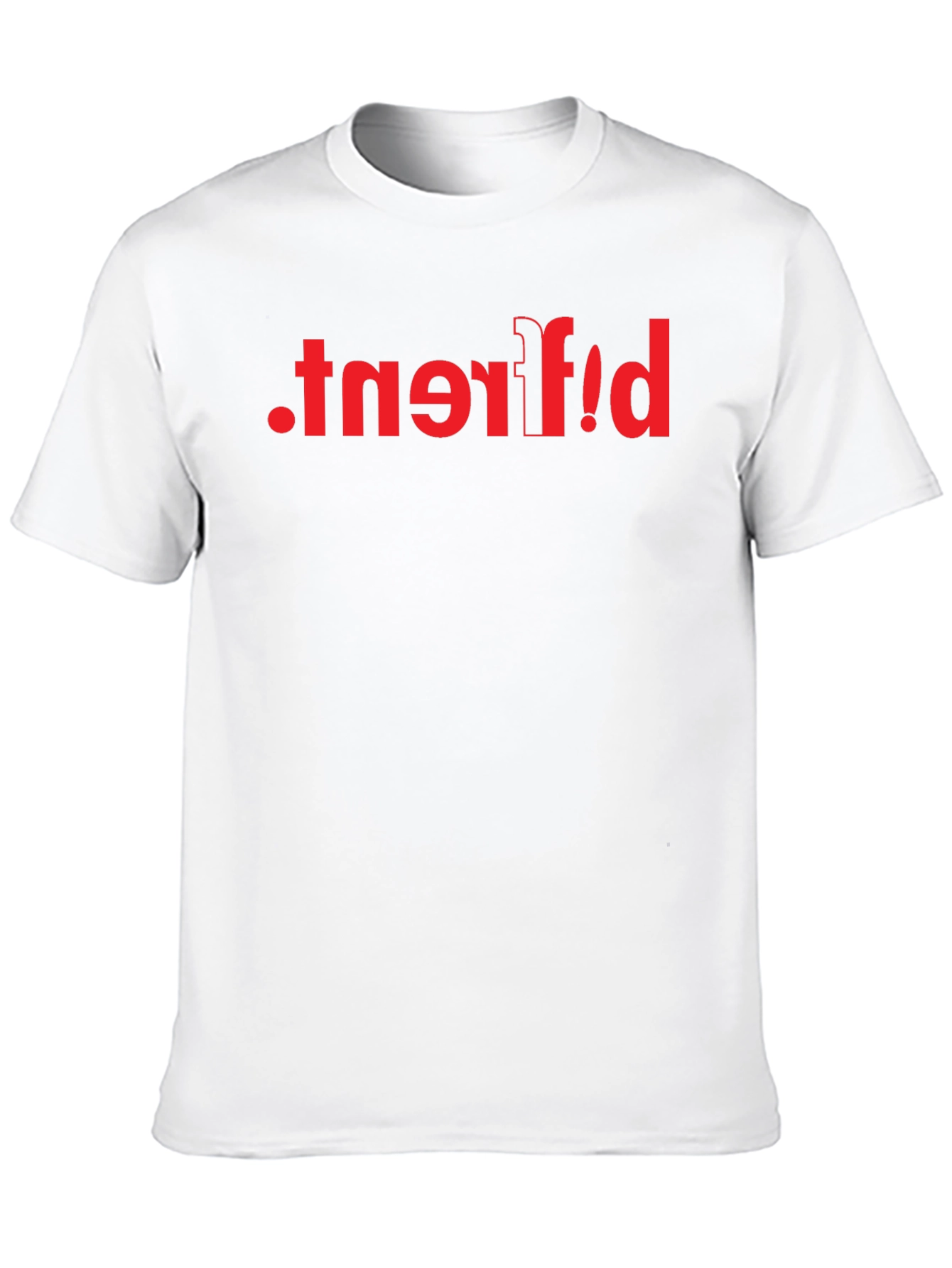 Different T-Shirt Novelty Graphic Tee Casual Wear