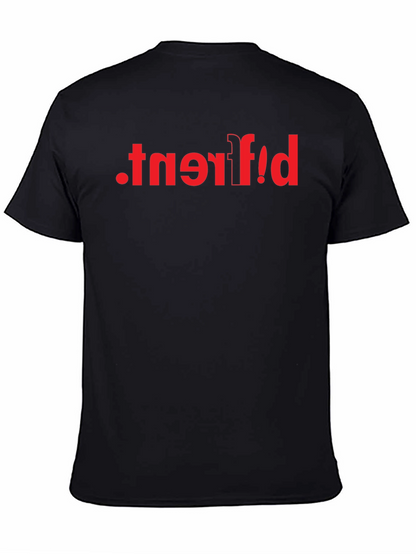 Different T-Shirt Novelty Graphic Tee Casual Wear