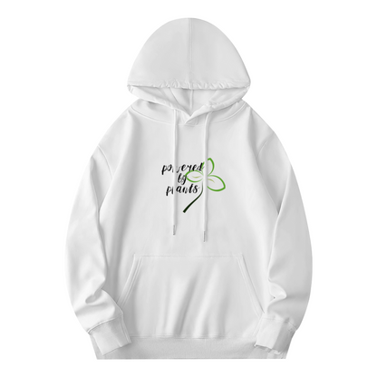Powered by Plants Green Clover Hoodie
