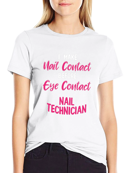 Nail Technician Graphic T-Shirt