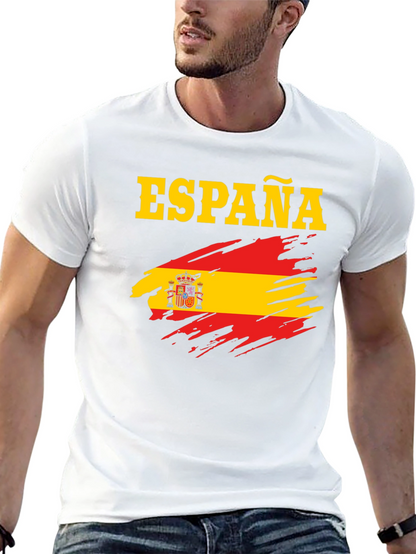 España Flag T-Shirt - Spain Pride Tee