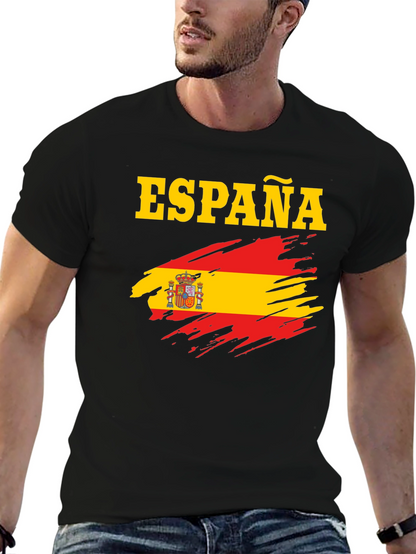 España Flag T-Shirt - Spain Pride Tee