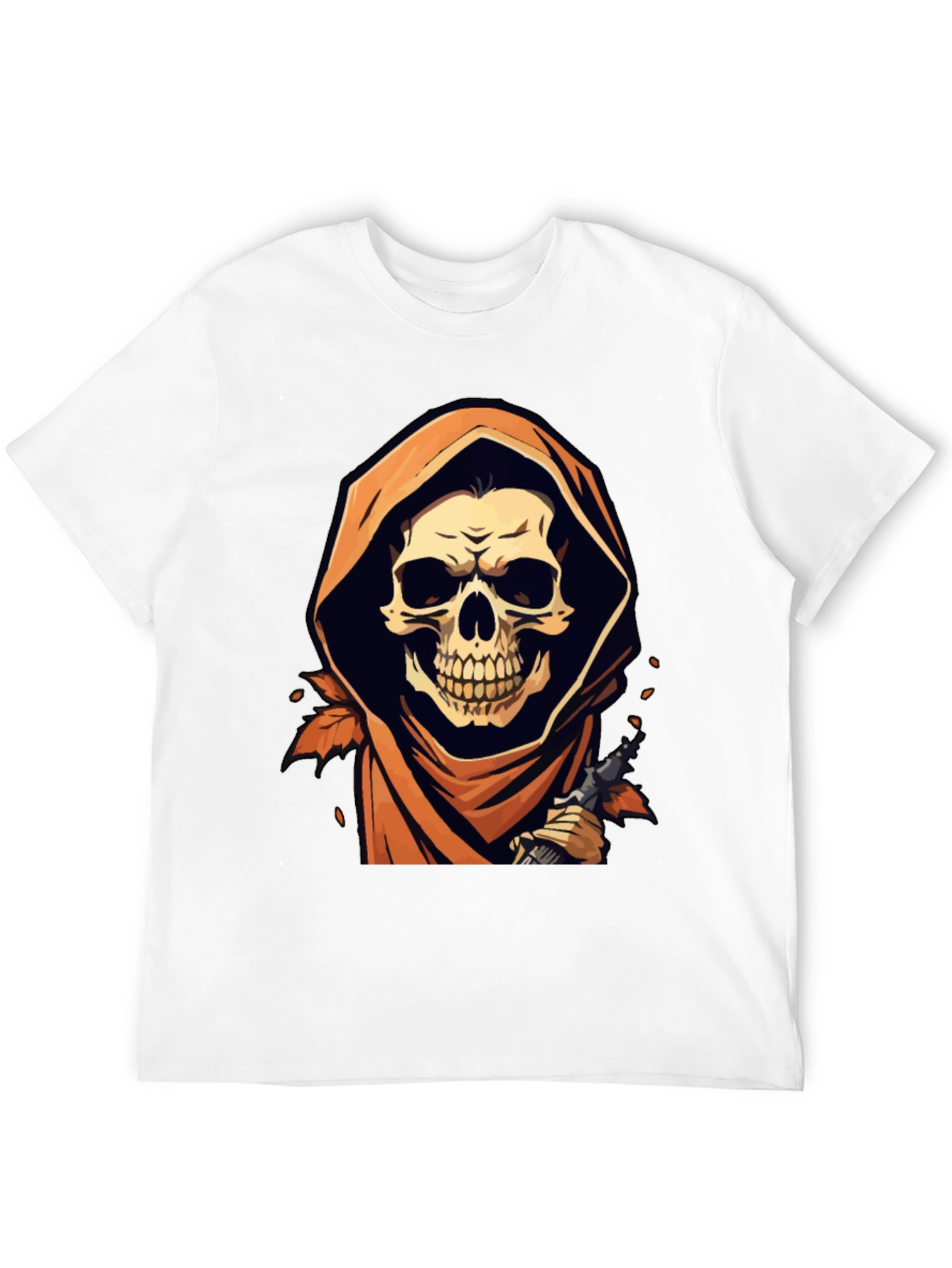 Grim Reaper Black Graphic T-Shirt