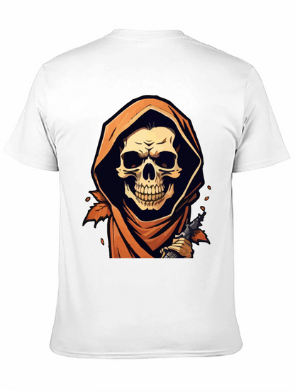 Grim Reaper Black Graphic T-Shirt