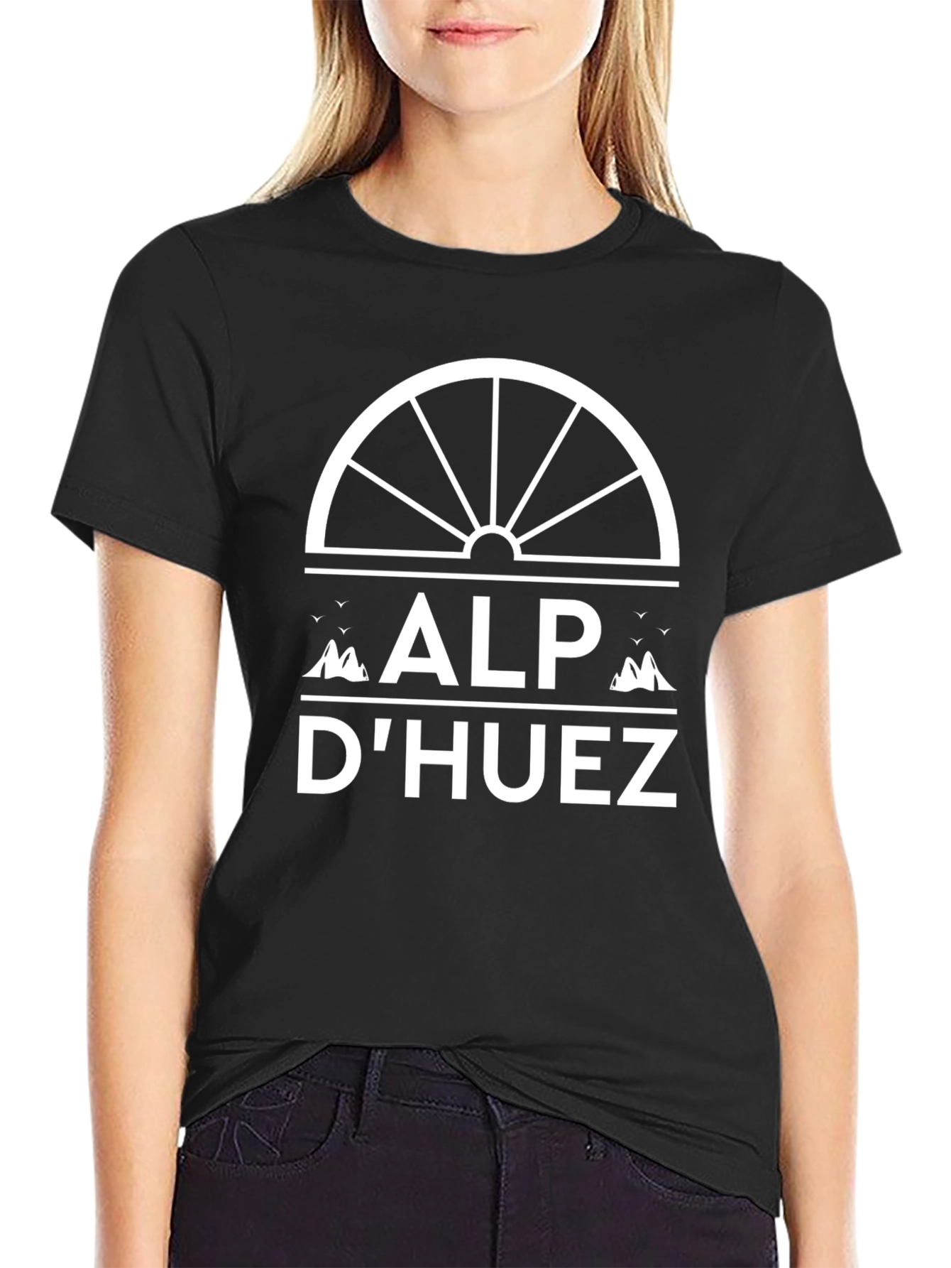 Alp DHuez Cycling T-Shirt - Mountain Design