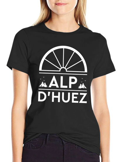 Alp DHuez Cycling T-Shirt - Mountain Design