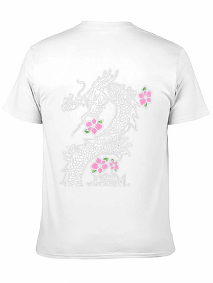 Dragon & Blossom Graphic Tee