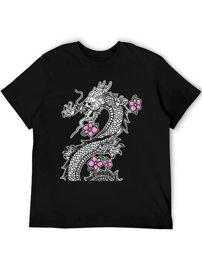 Dragon & Blossom Graphic Tee