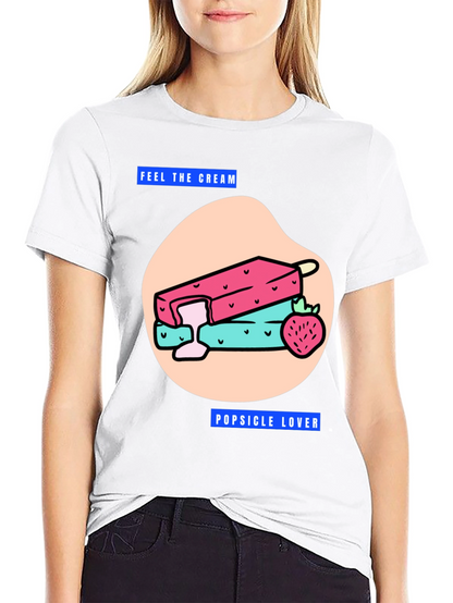 Popsicle Lover Graphic T-Shirt