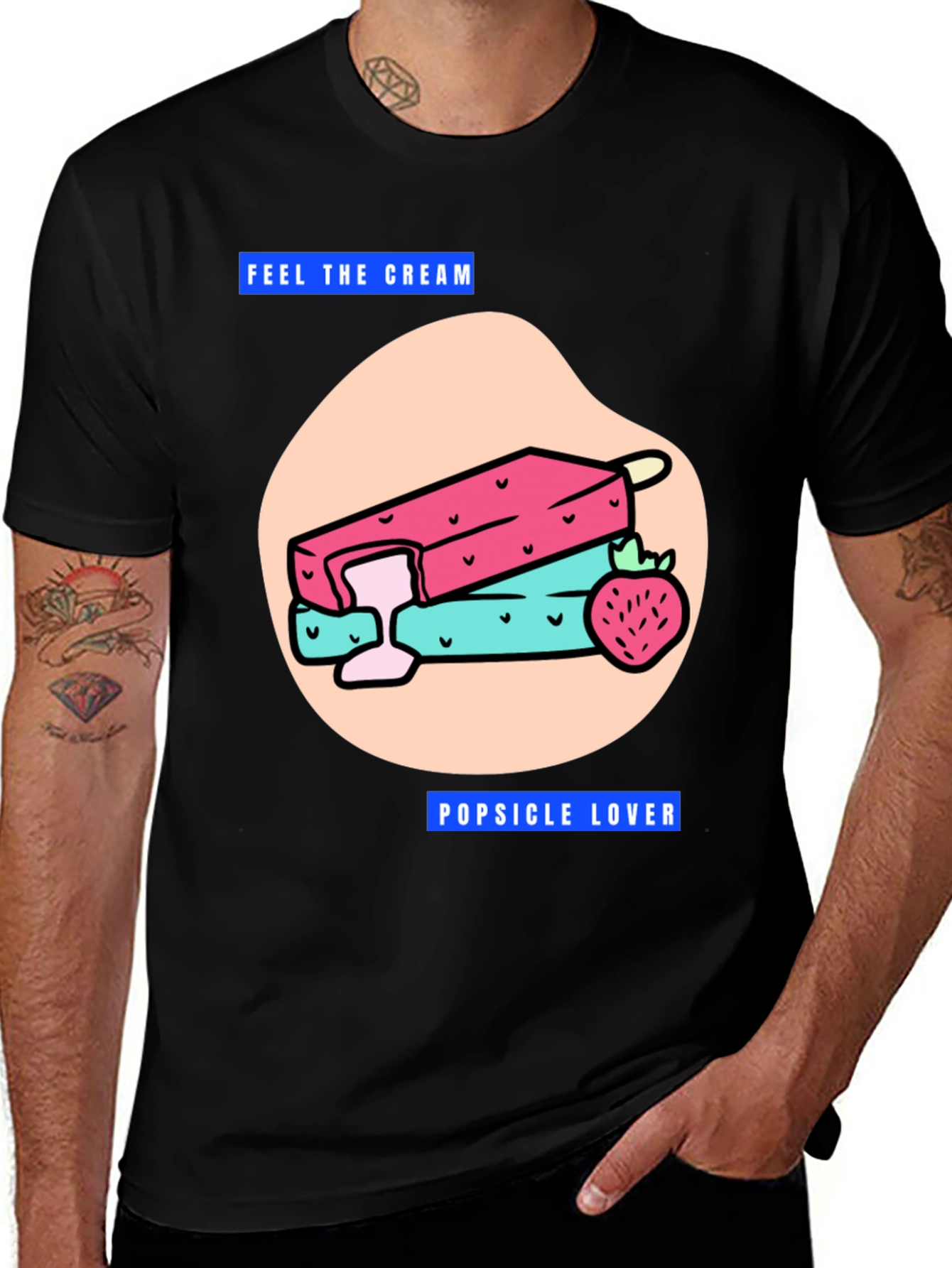 Popsicle Lover Graphic T-Shirt