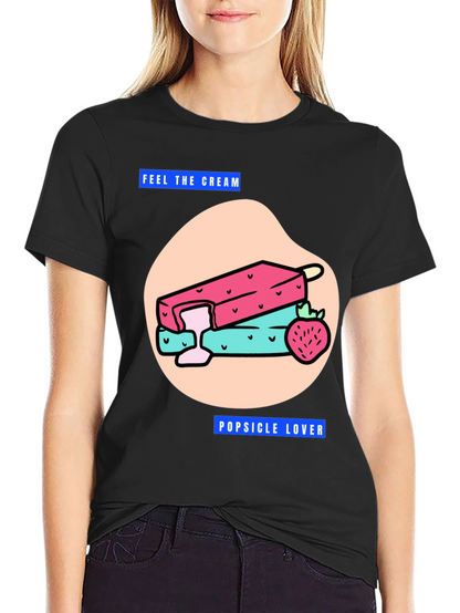 Popsicle Lover Graphic T-Shirt