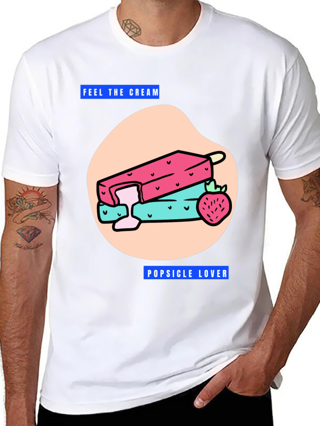 Popsicle Lover Graphic T-Shirt