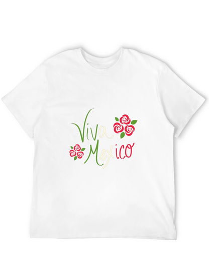 Viva Mexico Graphic Tee - Soft Cotton Blend