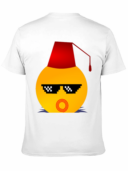 Emoji Wearing a Fez Funny T-Shirt