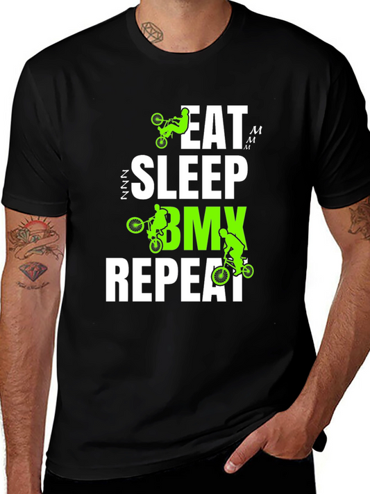 Eat Sleep BMX Repeat T-Shirt