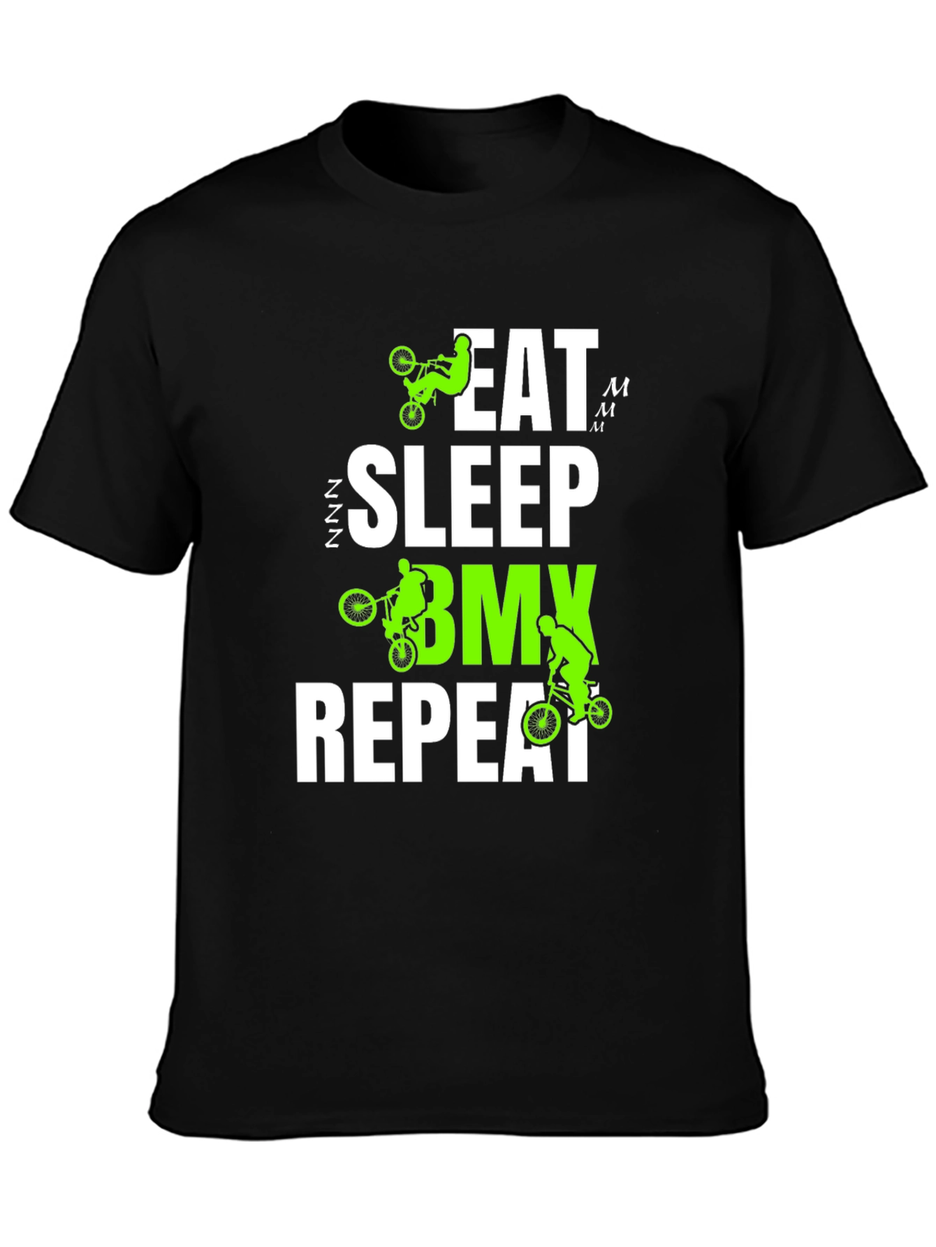 Eat Sleep BMX Repeat T-Shirt