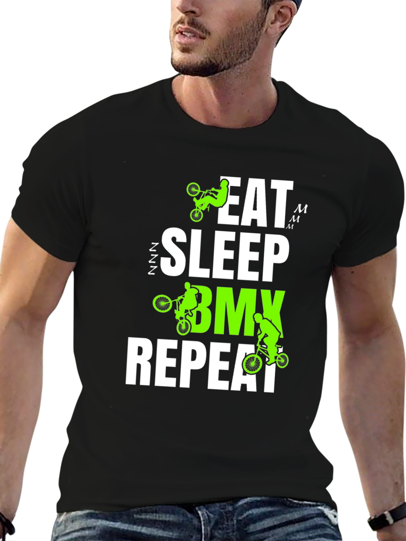 Eat Sleep BMX Repeat T-Shirt