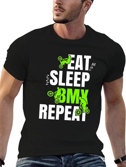 Eat Sleep BMX Repeat T-Shirt