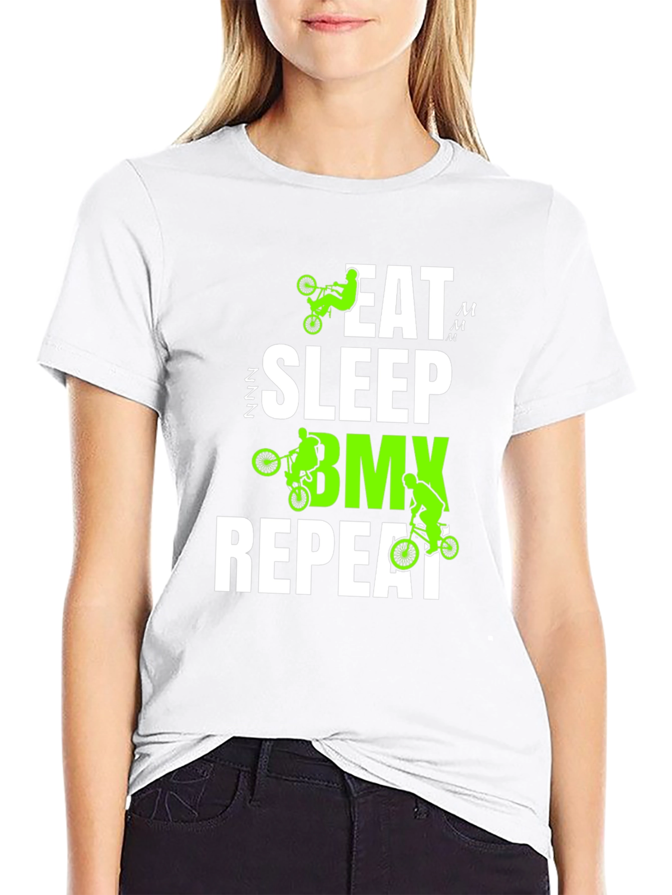 Eat Sleep BMX Repeat T-Shirt