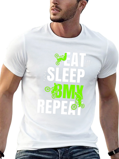 Eat Sleep BMX Repeat T-Shirt