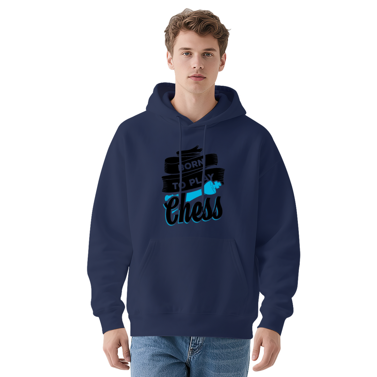 Born To Play Chess Graphic Hoodie