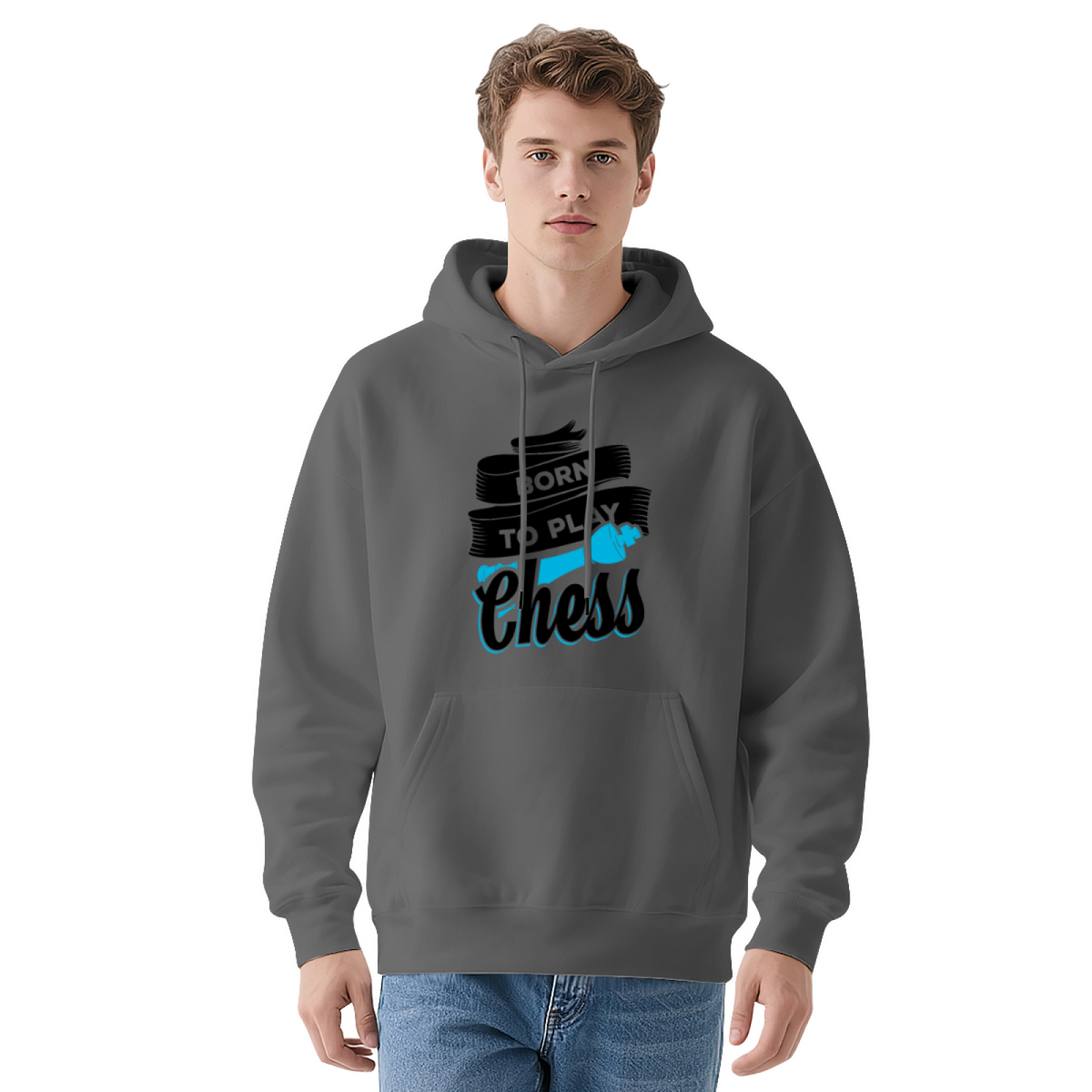 Born To Play Chess Graphic Hoodie
