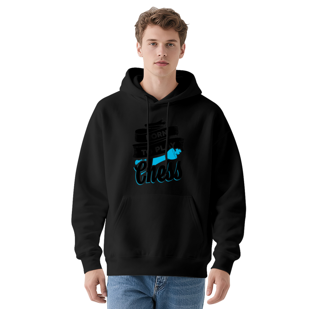 Born To Play Chess Graphic Hoodie