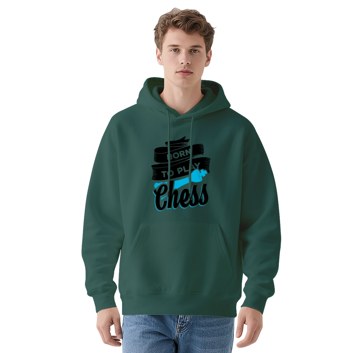 Born To Play Chess Graphic Hoodie