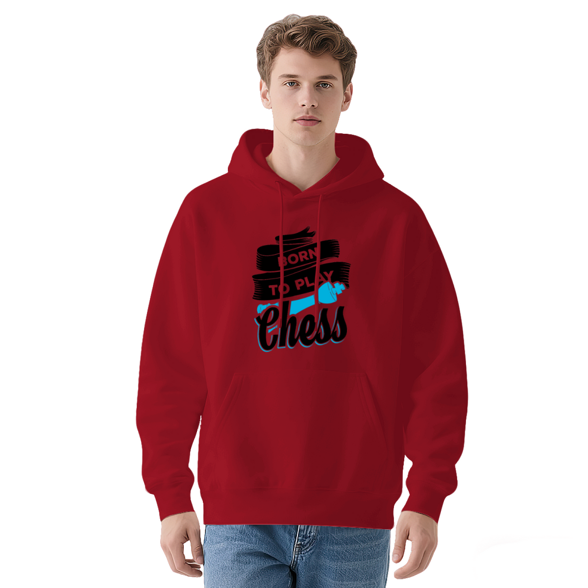 Born To Play Chess Graphic Hoodie