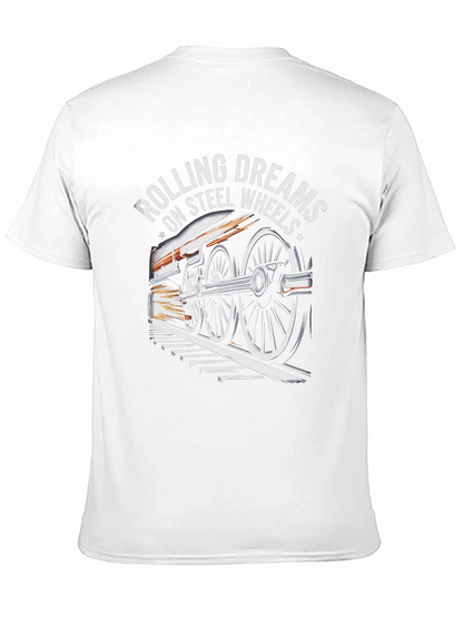 Rolling Dreams on Steel Wheels Graphic Tee