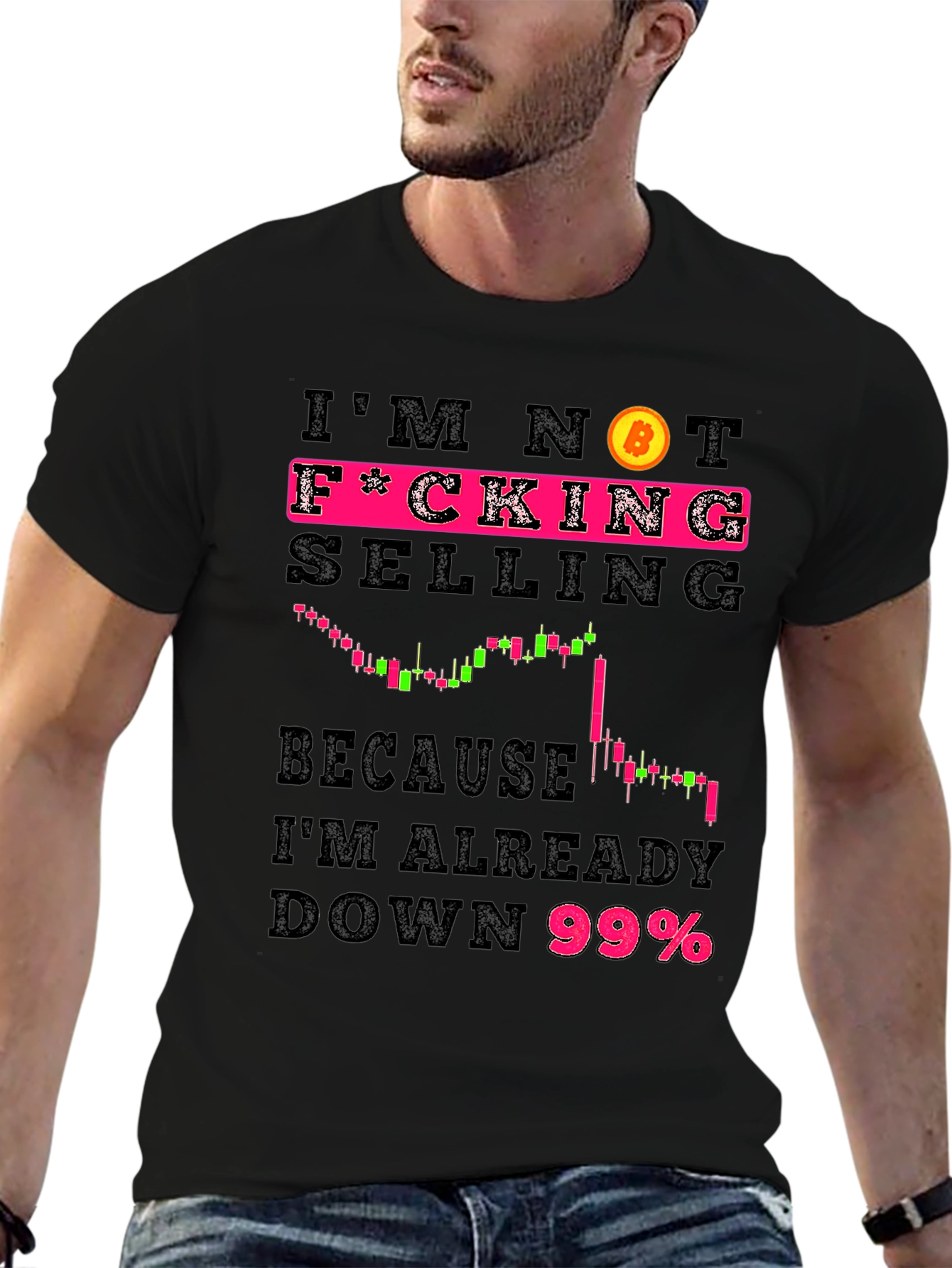 Im Not F*cking Selling Bitcoin Crypto T-Shirt