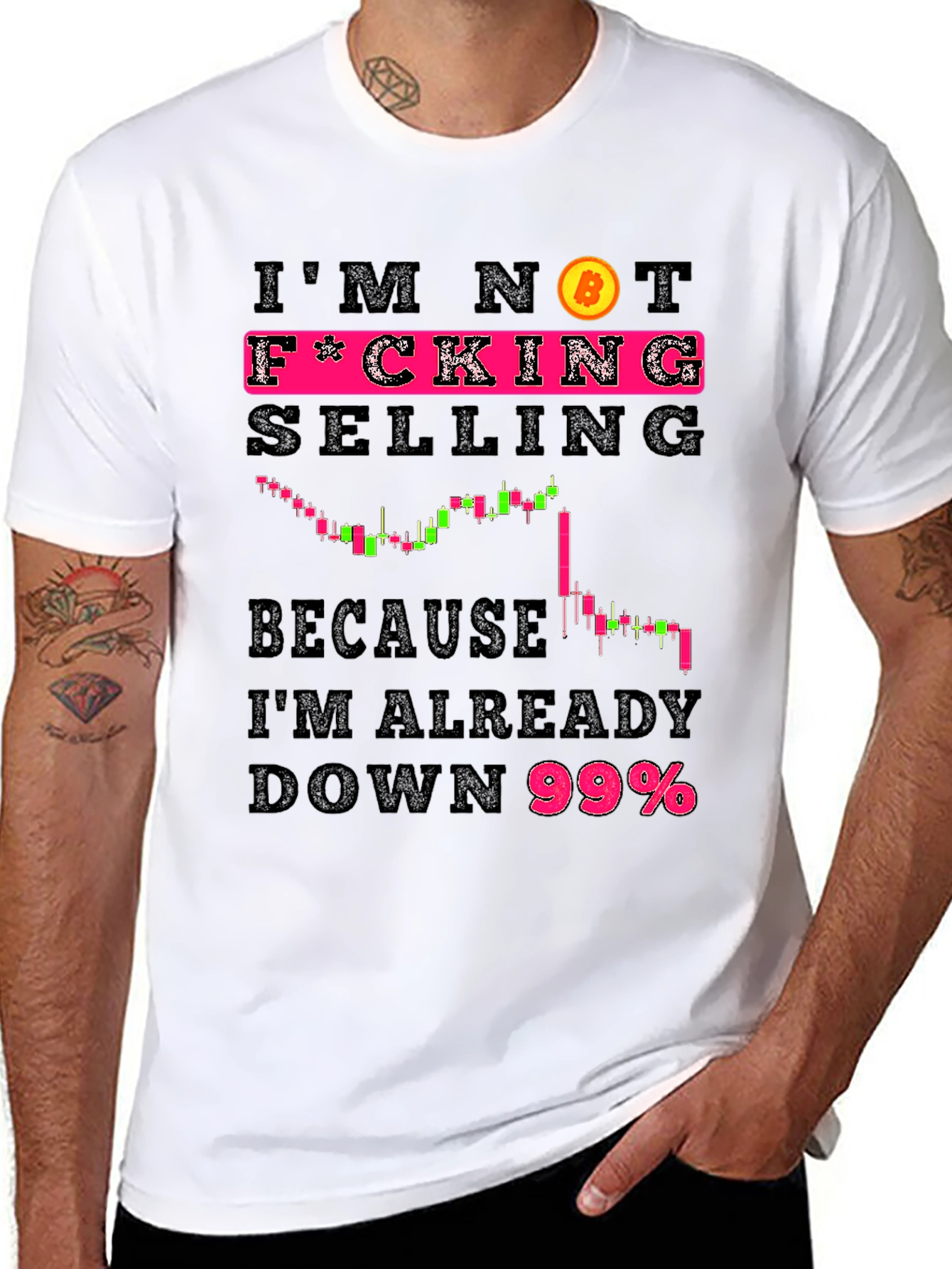 Im Not F*cking Selling Bitcoin Crypto T-Shirt