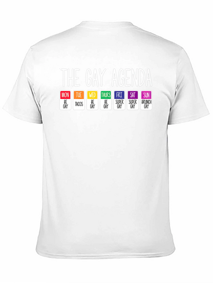 The Gay Agenda T-Shirt - LGBTQ Pride